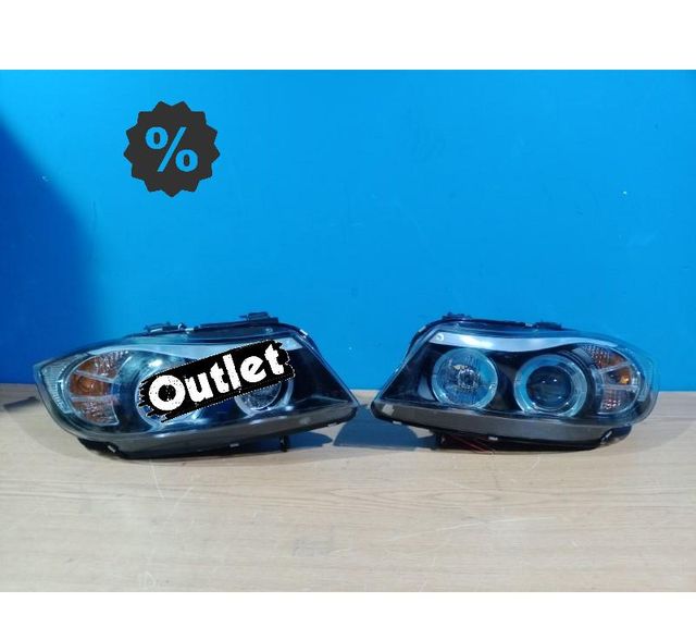 CX FAROS BMW E90 E91 05-08 OJOS ANGEL CCFL FONDO NEGRO R1457