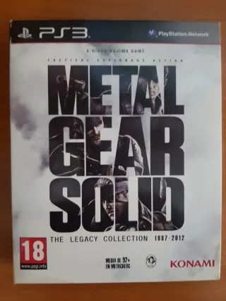 Metal Gear Solid The Legacy Collection PS3