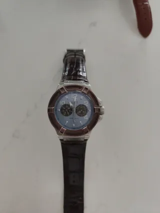 Reloj Guess Hombre Cronógrafo Azul/Plata