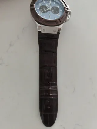 Reloj Guess Hombre Cronógrafo Azul/Plata
