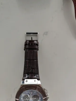 Reloj Guess Hombre Cronógrafo Azul/Plata