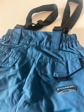 Pantalón de esquí/nieve T4-6 años azul