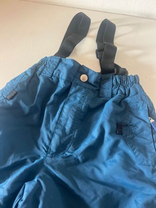 Pantalón de esquí/nieve T4-6 años azul