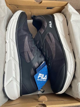 Zapatillas Fila Negras T40-41-44-45