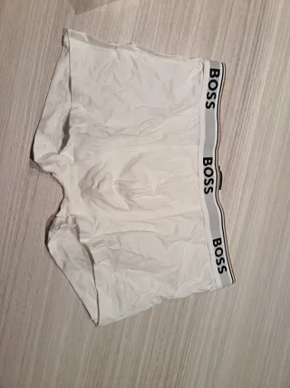 Boxer Boss Uomo Bianco - Set 2 Pezzi