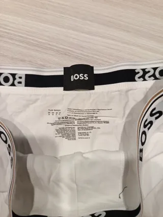 Boxer Boss Uomo Bianco - Set 2 Pezzi