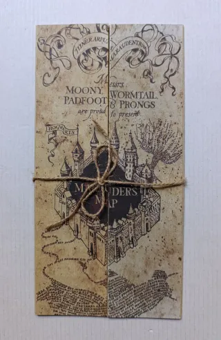 Harry Potter mappa del malandrino