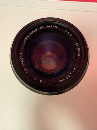 Objetivo Cosina 70-210mm 1:2.8-4 MC Macro