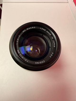 Objetivo Cosina 70-210mm 1:2.8-4 MC Macro