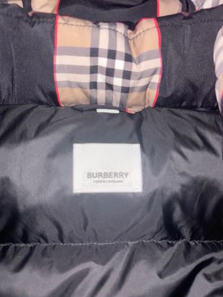 Gilet Burberry a scacchi 14 anni