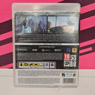 Videojuego PS3 Grand Thef Auto V