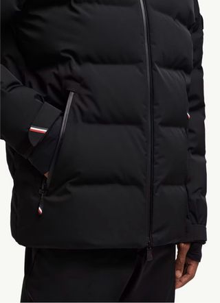 Chaqueta de esquí Moncler Apres-Ski Negra