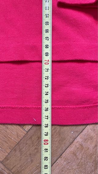 Polo Ralph Lauren Manga Larga - Rojo (Talla M)