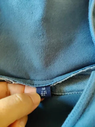 Falda vaquera premamá elástica