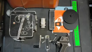 Cámara Cine 16mm Bolex H16 Reflex + Lente 10mm