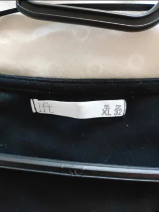 Camiseta manga 3/4 Lefties negra SOLO ENVIO