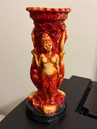 Portacandele resina stile orientale