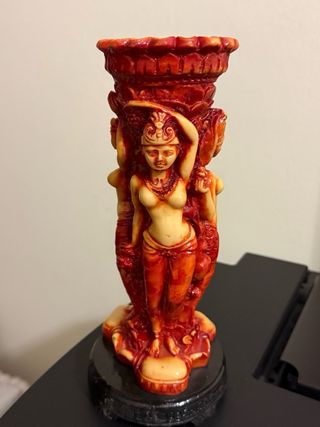 Portacandele resina stile orientale