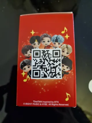 Caja Tiny Tan Jimin Edición Roja