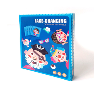 Juego Magnético Puzzle Caras Cambiantes