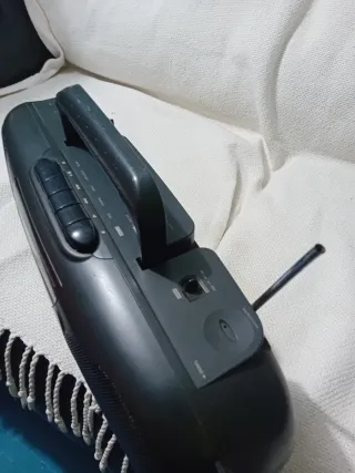 Radio Caset Philips Negra/Gris