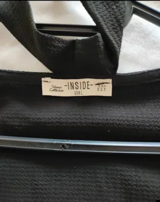 Blusa Inside negra SOLO ENVIO