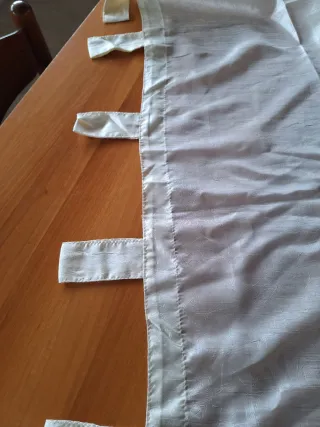 Tende da interno panna in poliestere