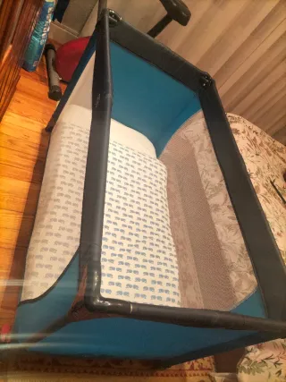 Cuna de viaje + nórdico + funda