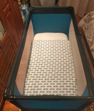 Cuna de viaje + nórdico + funda