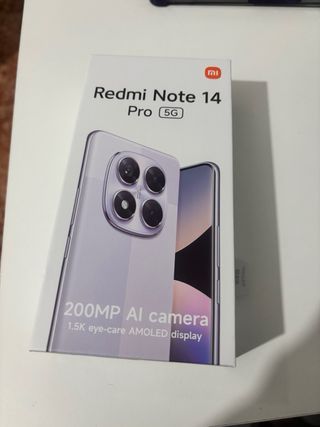 Xiaomi Redmi Note 14Pro 5G  está nuevo