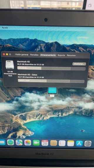 MacBook Air Plata 2015 restaurado