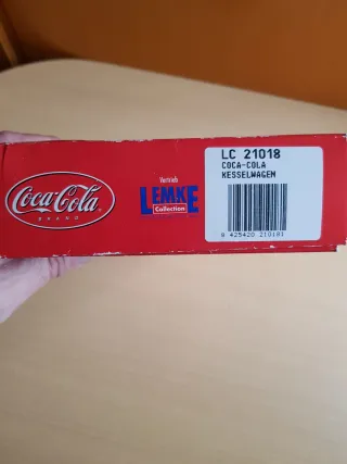 Vagón Cisterna Coca-Cola Escala HO