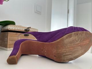 Sandalias Sacha London Moradas Talla 38