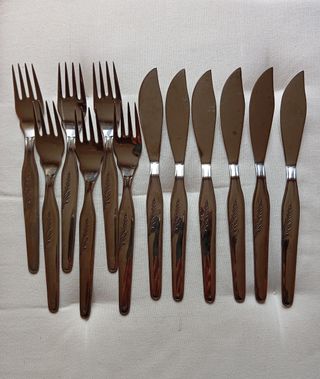 LOTE 12 CUBIERTOS INOX