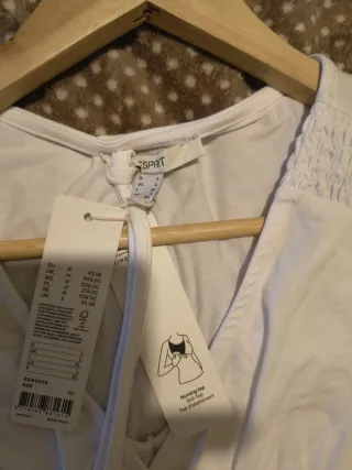 Camiseta lactancia Esprit blanca