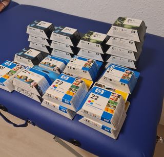 Pack 4 Cartuchos HP 21XL y 22XL (Alta Capacidad)