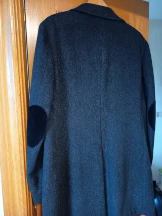 Abrigo caballero gris marengo XXL