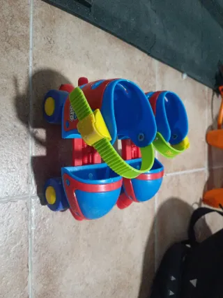 Patines 4 Ruedas Molto Rosa/Azul