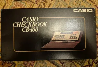 Calculadora Casio CB-100 Vintage