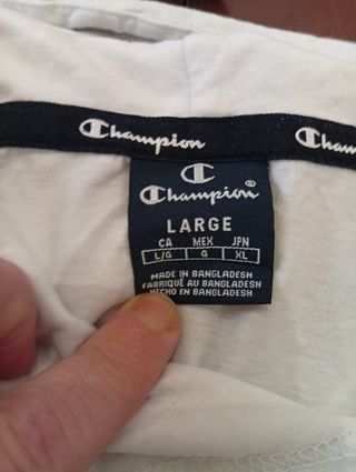 Champion T-shirt con cappuccio senza maniche