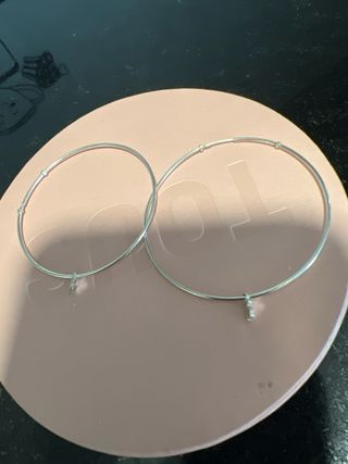 Pendientes Aro Plata Tous