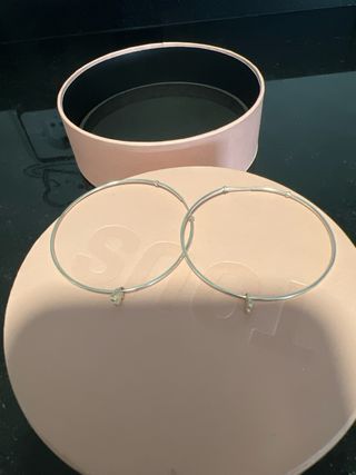 Pendientes Aro Plata Tous