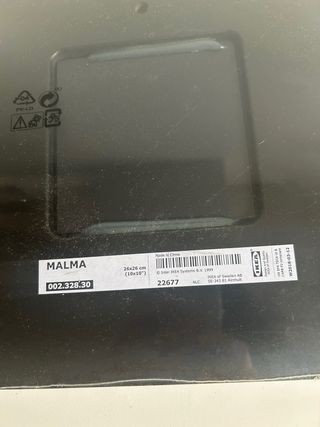 Espejo Decorativo Ikea Negro