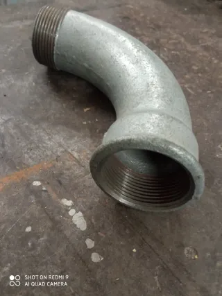 Curva Galvanizada 90° 1 1/2 M/H