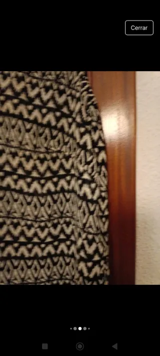 Blusa sin mangas estampada