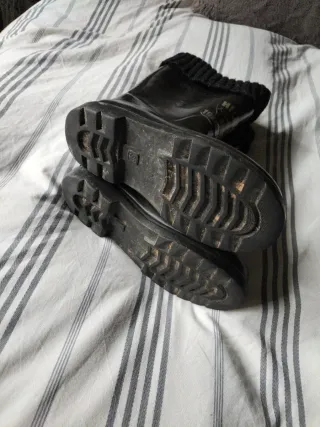 Botas de agua Tommy Hilfiger negras Talla 30