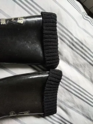 Botas de agua Tommy Hilfiger negras Talla 30