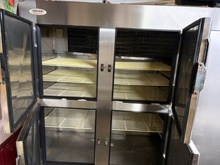 Nevera industrial hostelería 6 puertas inox