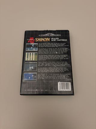 the revenge of shinobi sega mega drive eur