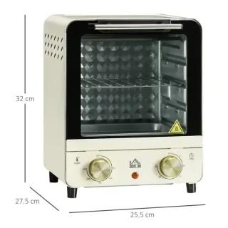 Mini Horno Eléctrico 15L 1000W